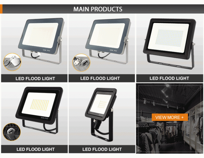 工場価格のアルミニウム極めて薄いセンサー新しい10w LEDの洪水ライト