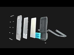 TK07 KCD アルミホイジング 急速充電と自動切換の太陽光灯