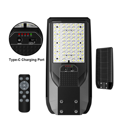 TR-CS 高光輝度 オールインワン 太陽光LED路灯 C型充電器とIP65防水