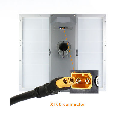 Lithium Battery Outside Automatic Solar Street Light 200W Project Installation